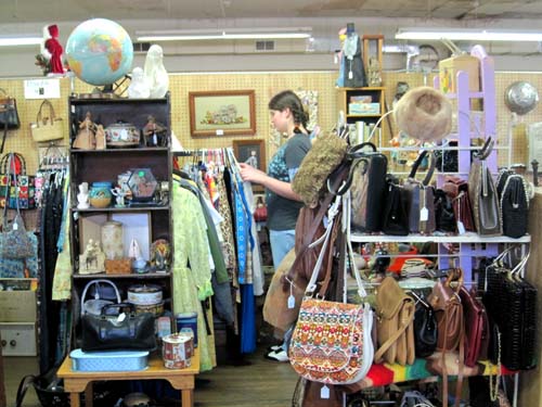 Kaily at the Vintage Store